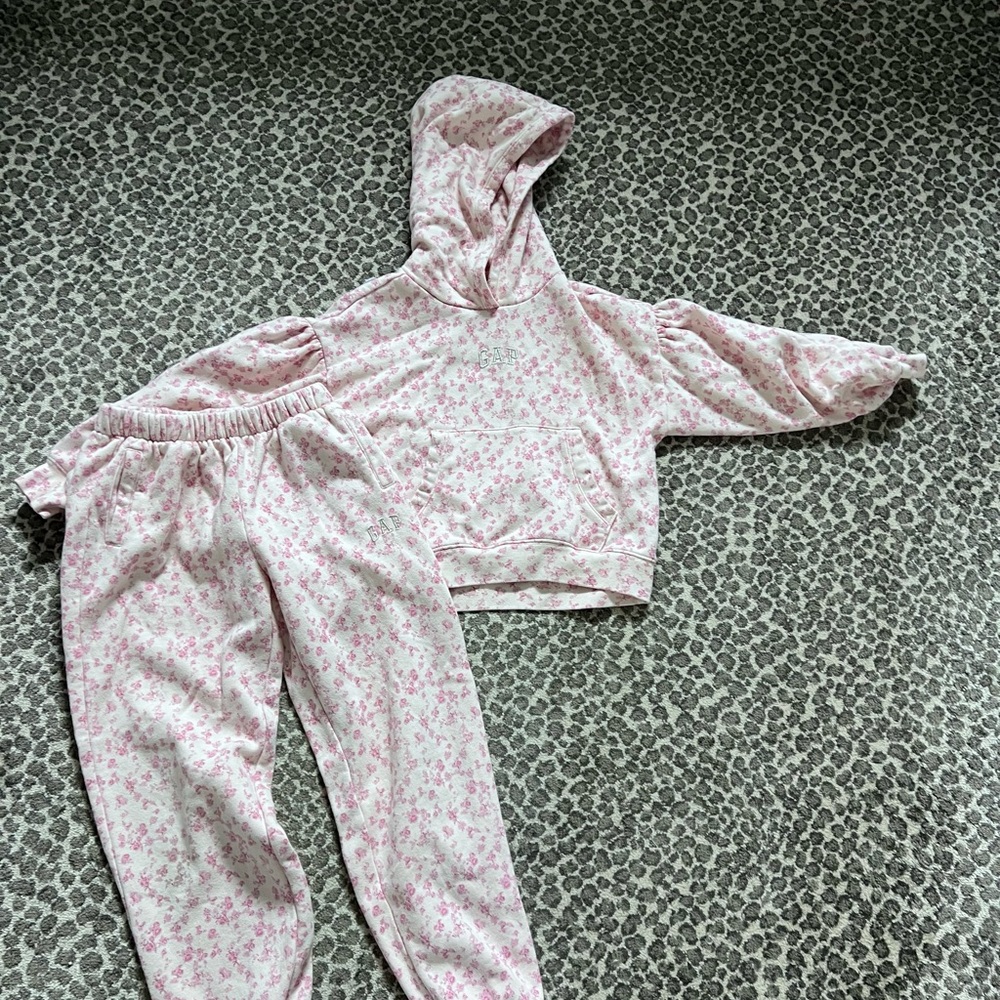 Love Shack Fancy x Gap Girls Sweatsuit Set